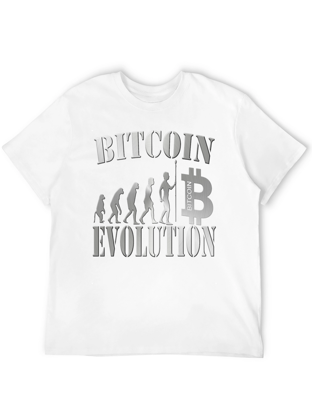 Bitcoin Evolution Black T-Shirt