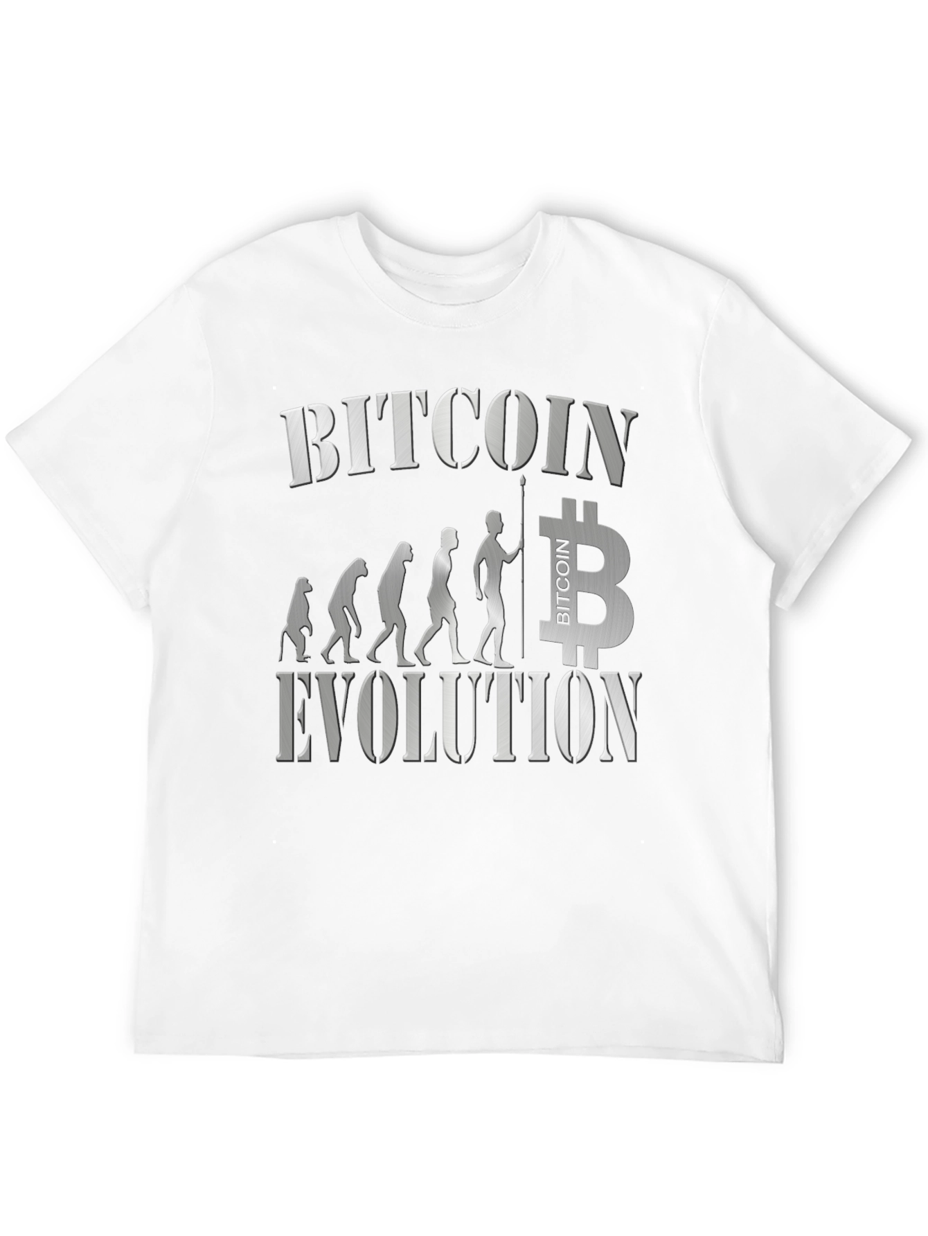 Bitcoin Evolution Black T-Shirt