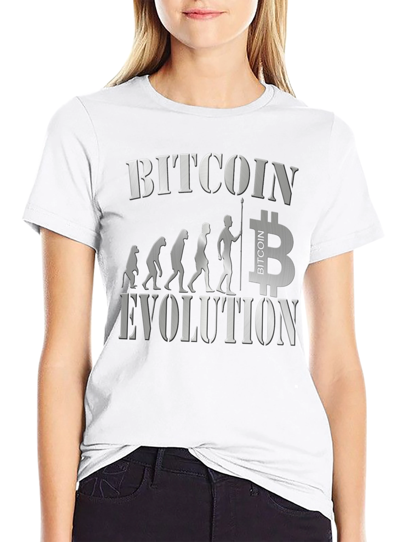 Bitcoin Evolution Black T-Shirt