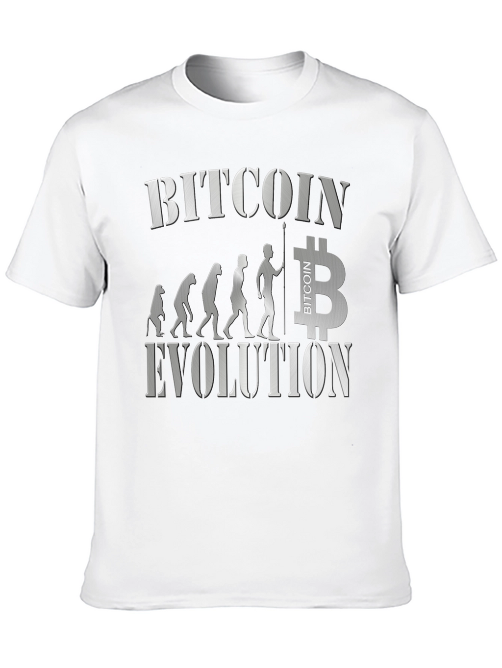 Bitcoin Evolution Black T-Shirt