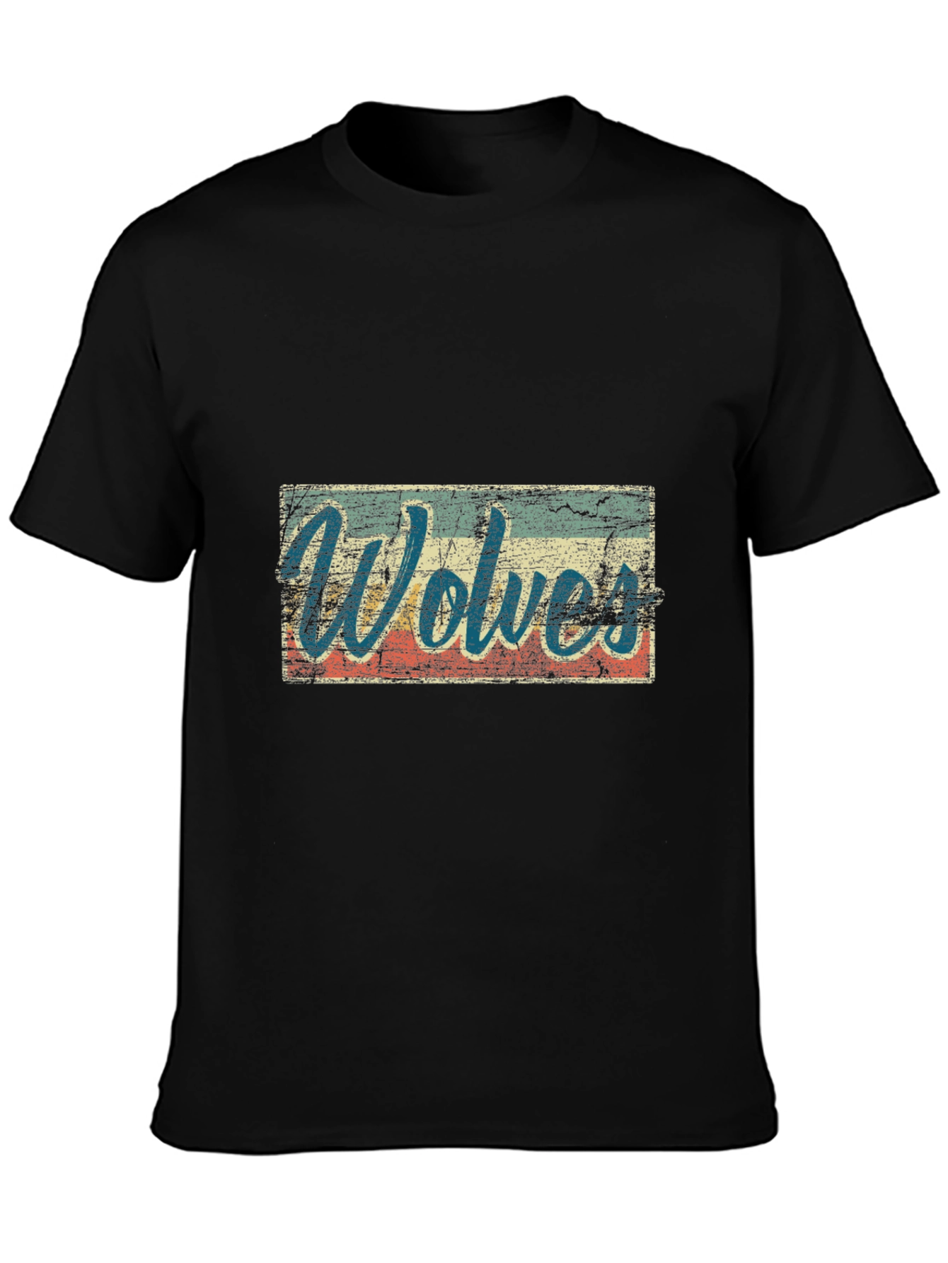 Vintage Wolves T-Shirt Retro Style