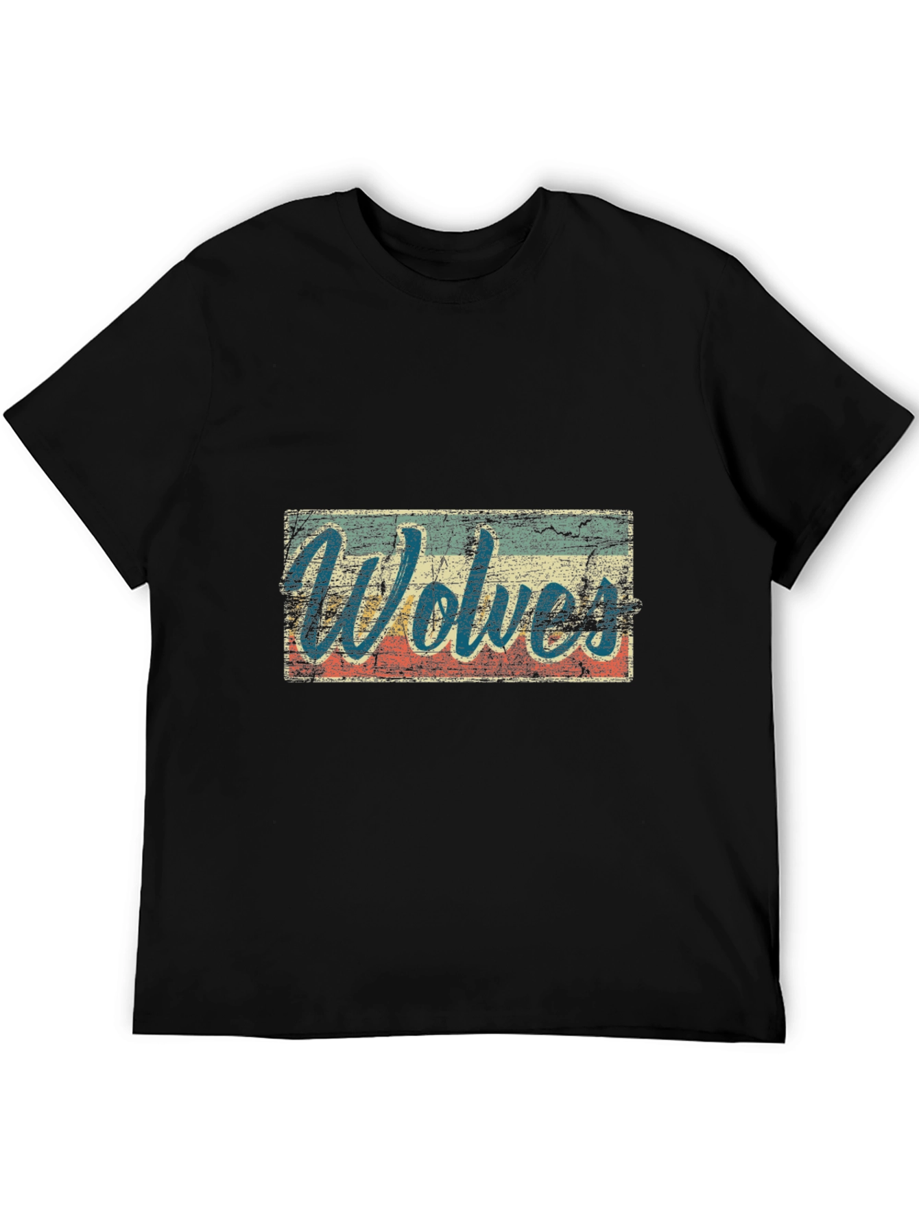 Vintage Wolves T-Shirt Retro Style