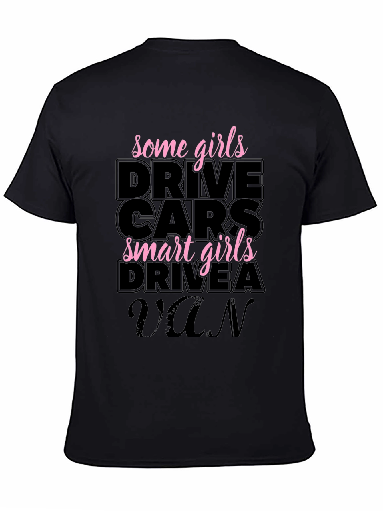 Smart Girls Drive a Van Graphic Tee
