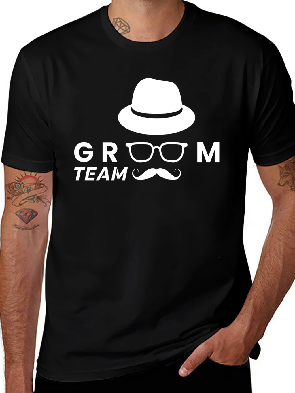Groom Team Graphic Tee - Wedding Party Shirt
