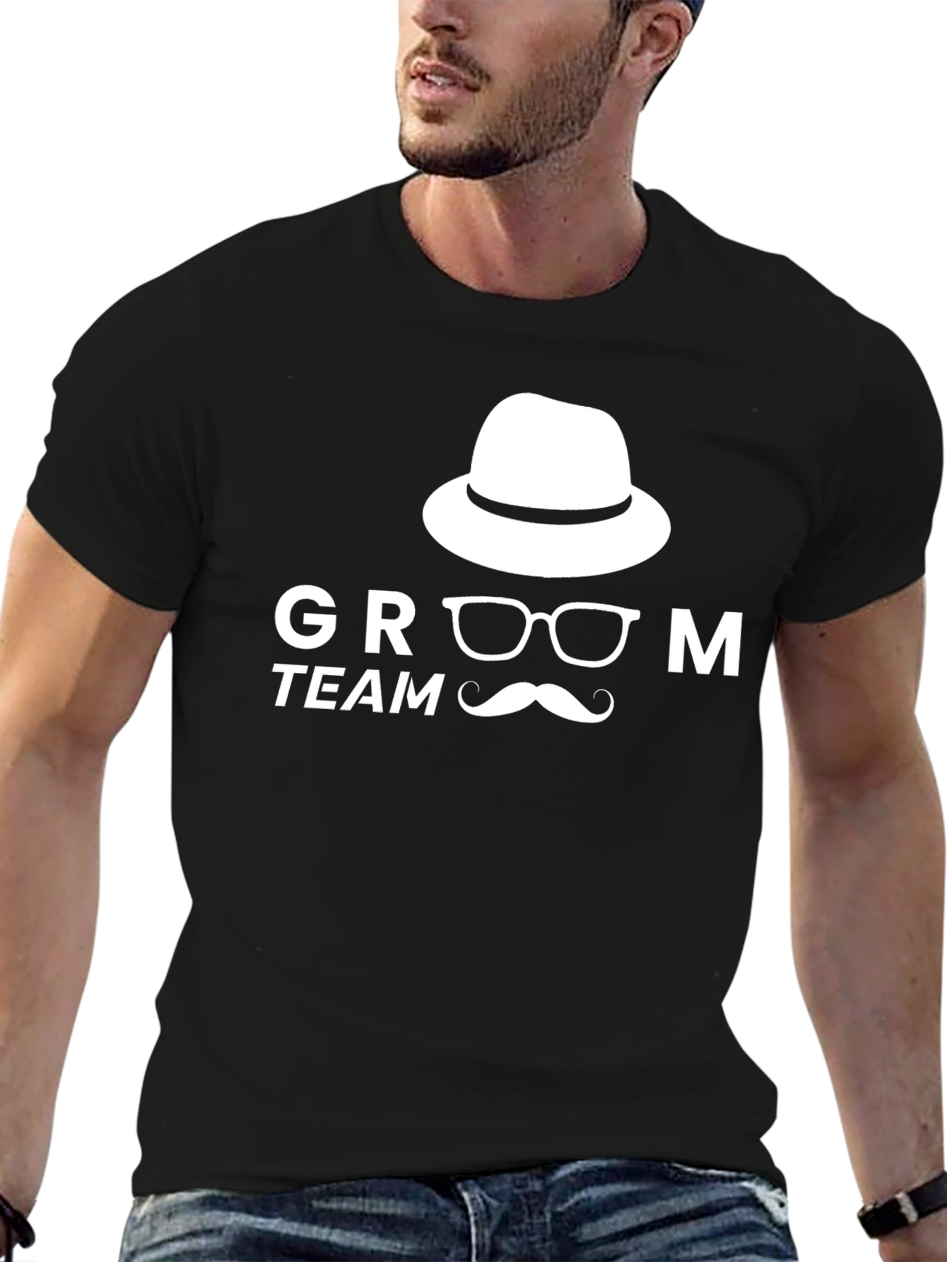 Groom Team Graphic Tee - Wedding Party Shirt