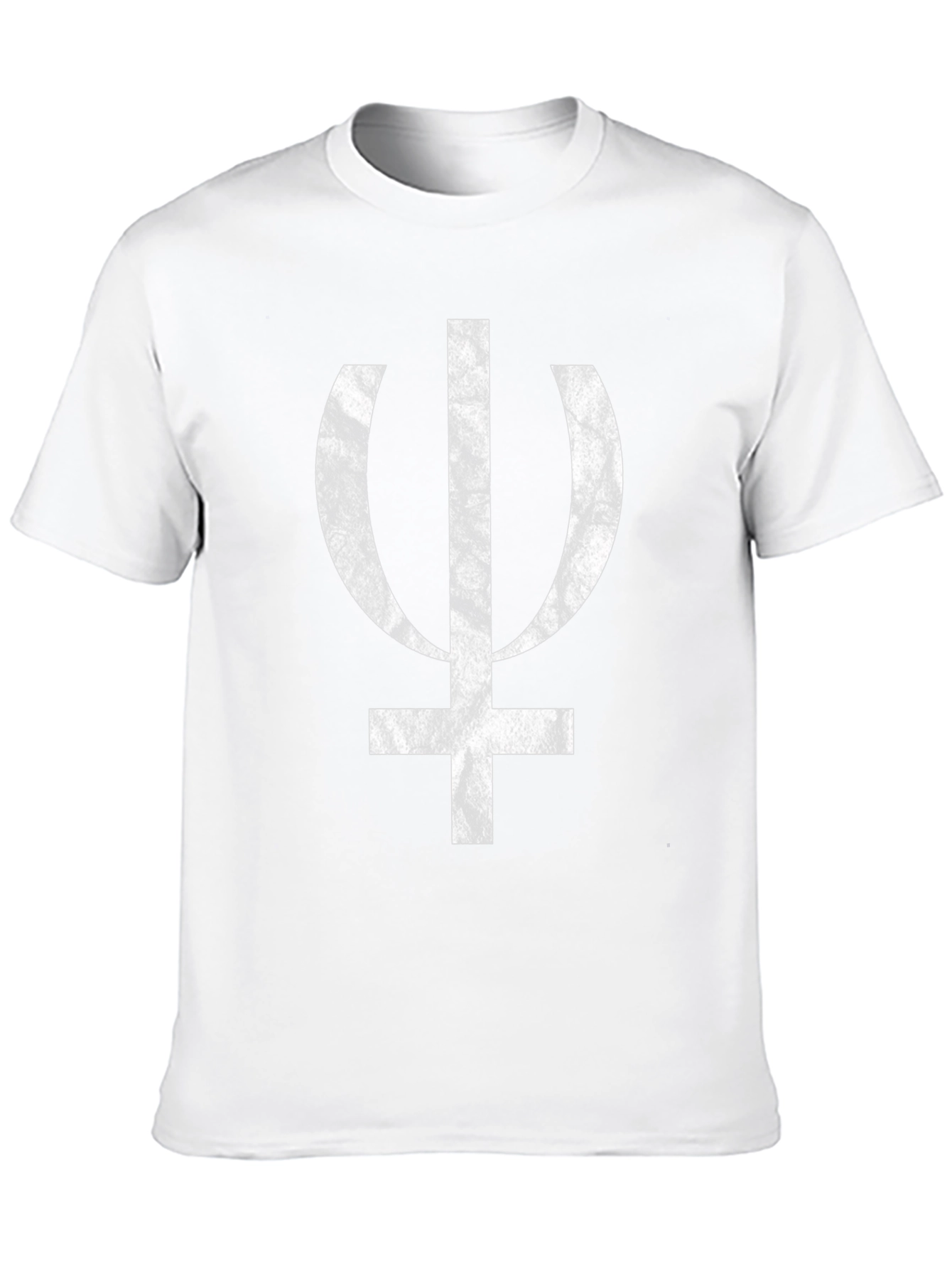 Symbol Tee - Black Graphic Print T-Shirt