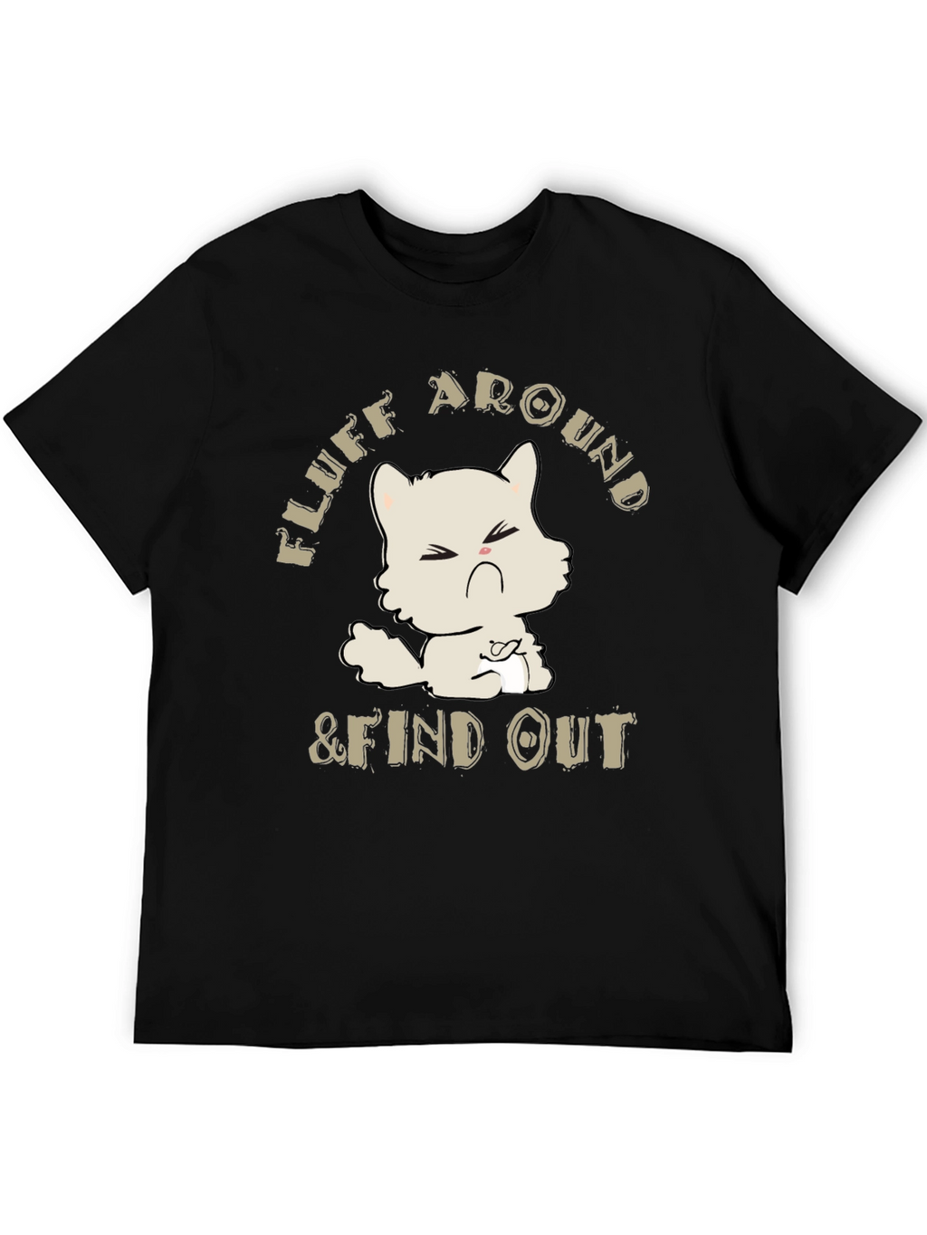Fluff Around & Find Out Cat Graphic Tee