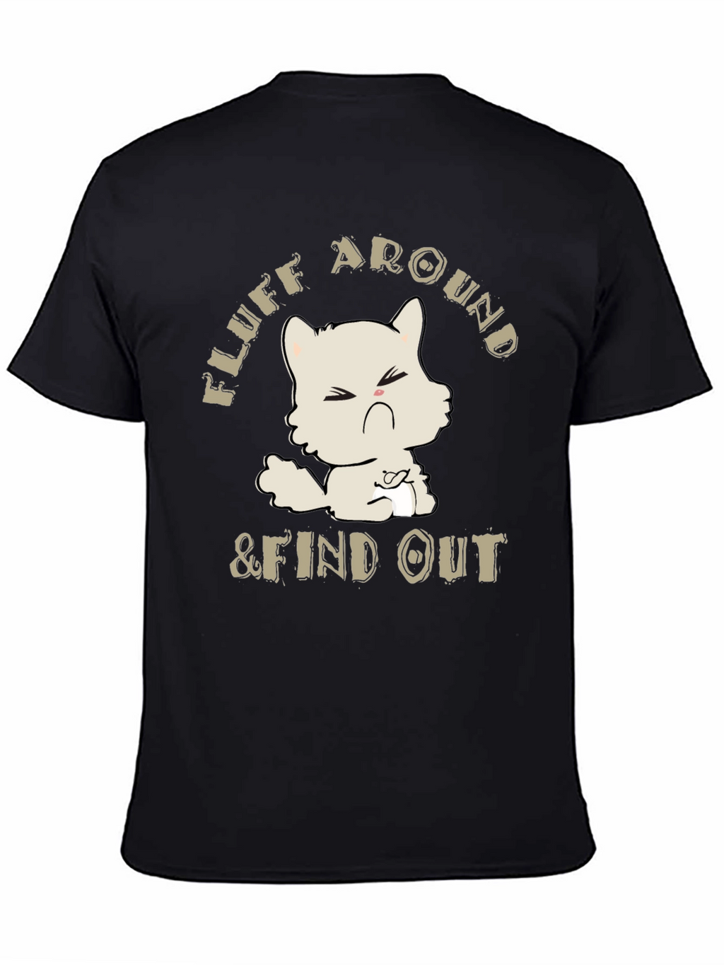 Fluff Around & Find Out Cat Graphic Tee