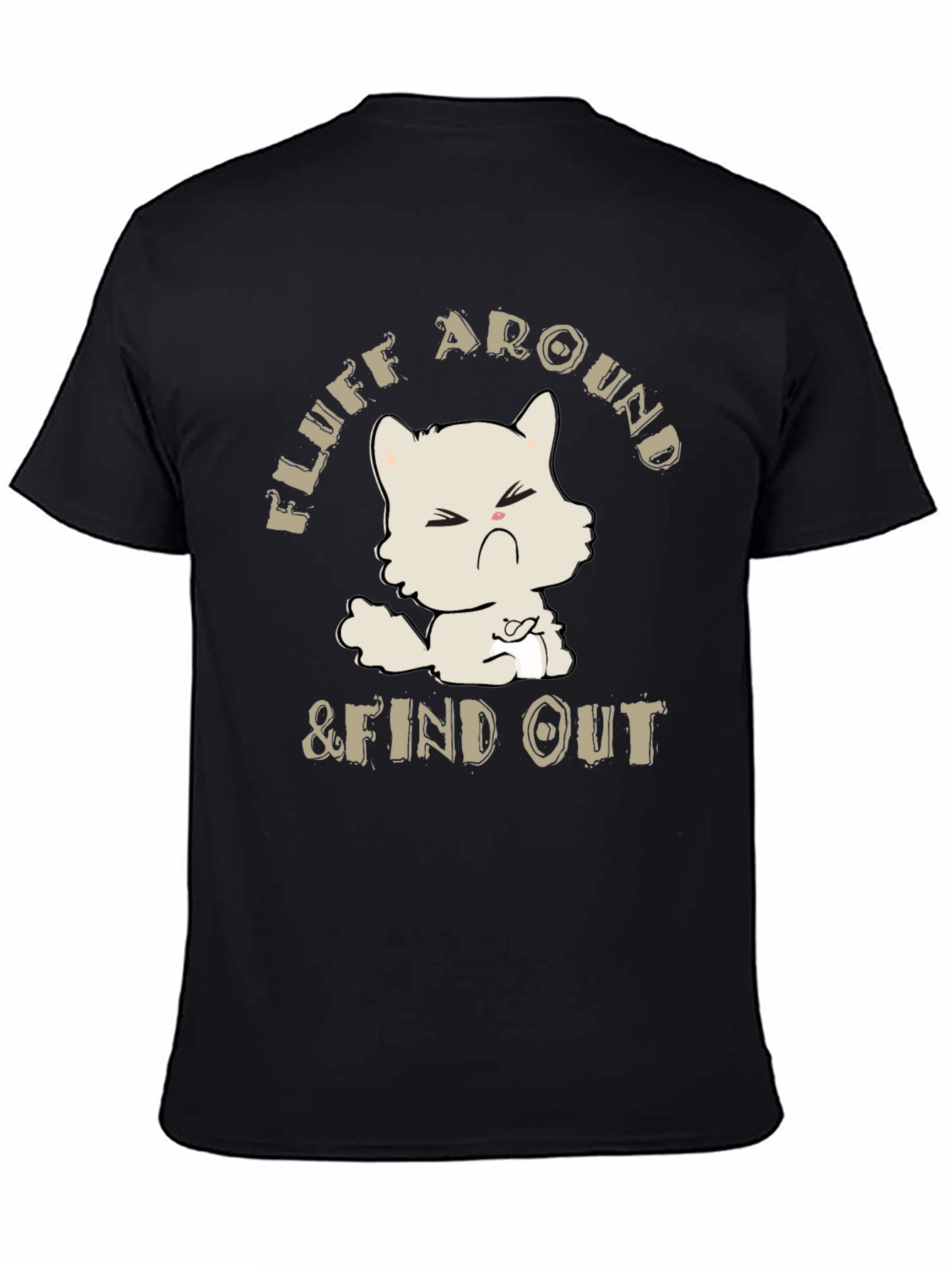 Fluff Around & Find Out Cat Graphic Tee