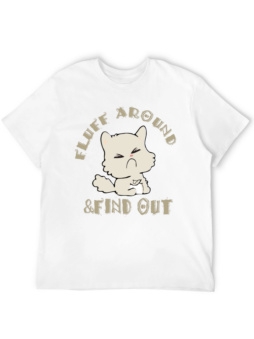 Fluff Around & Find Out Cat Graphic Tee