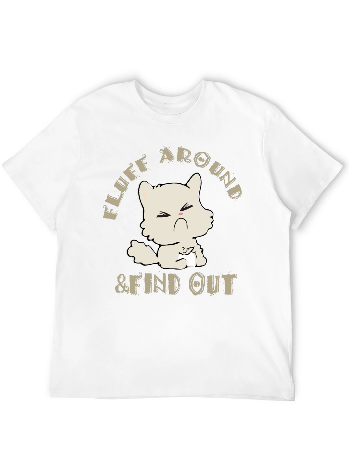 Fluff Around & Find Out Cat Graphic Tee