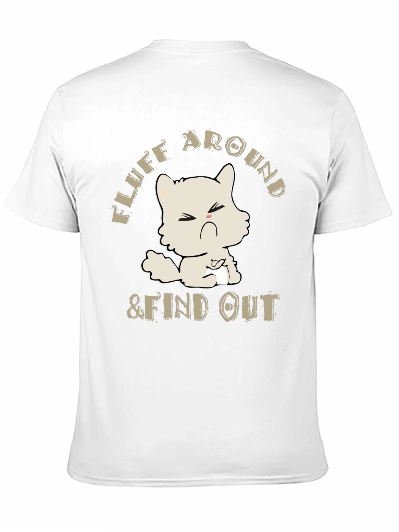 Fluff Around & Find Out Cat Graphic Tee