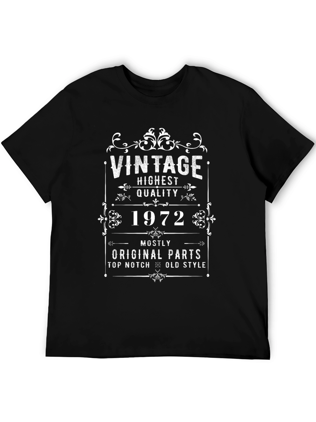 Vintage 1972 Birthday T-Shirt