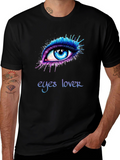 Eyes Lover Graphic Tee - Stylish Unisex T-Shirt