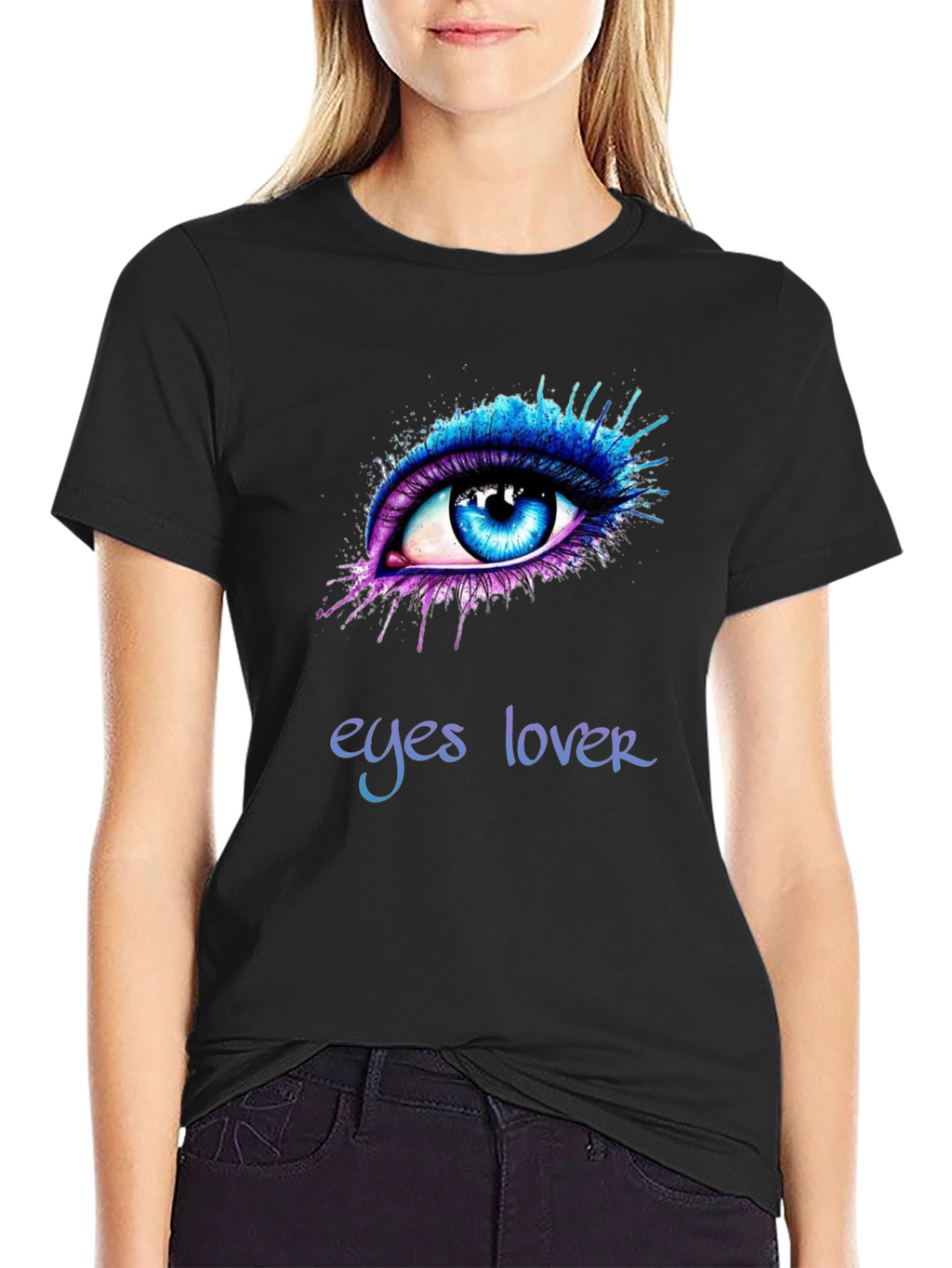 Eyes Lover Graphic Tee - Stylish Unisex T-Shirt