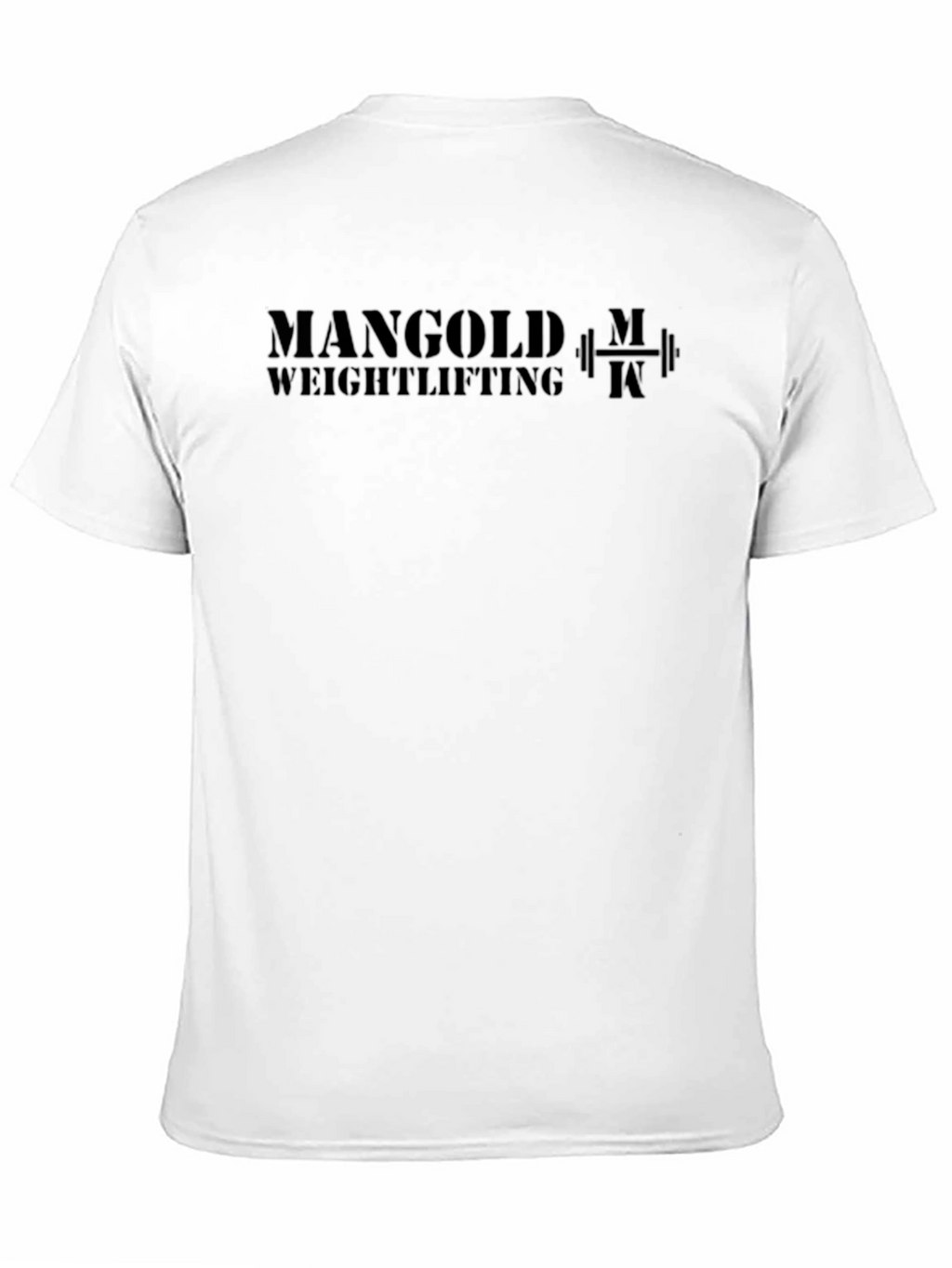 Mangold Weightlifting Black T-Shirt