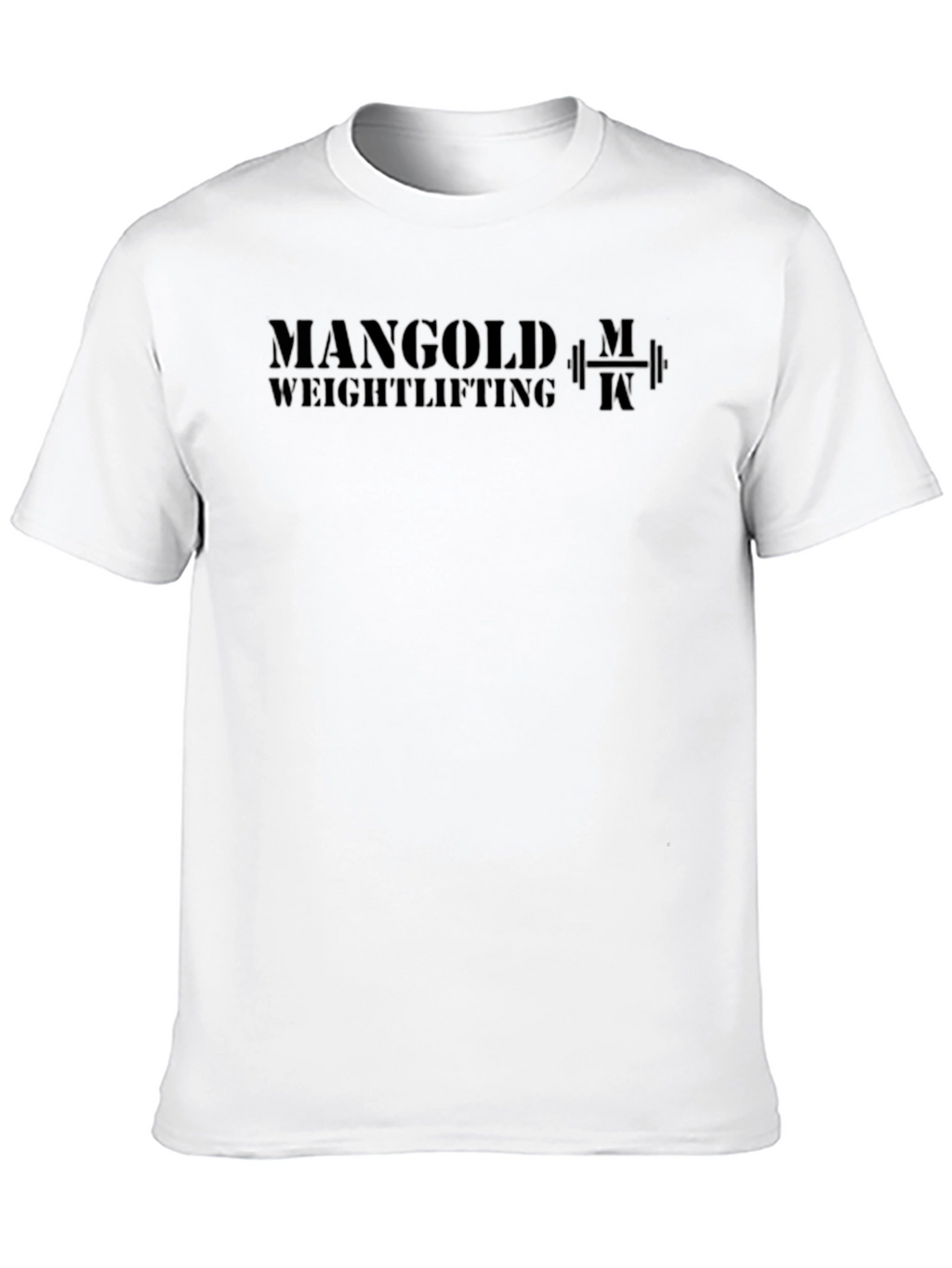 Mangold Weightlifting Black T-Shirt