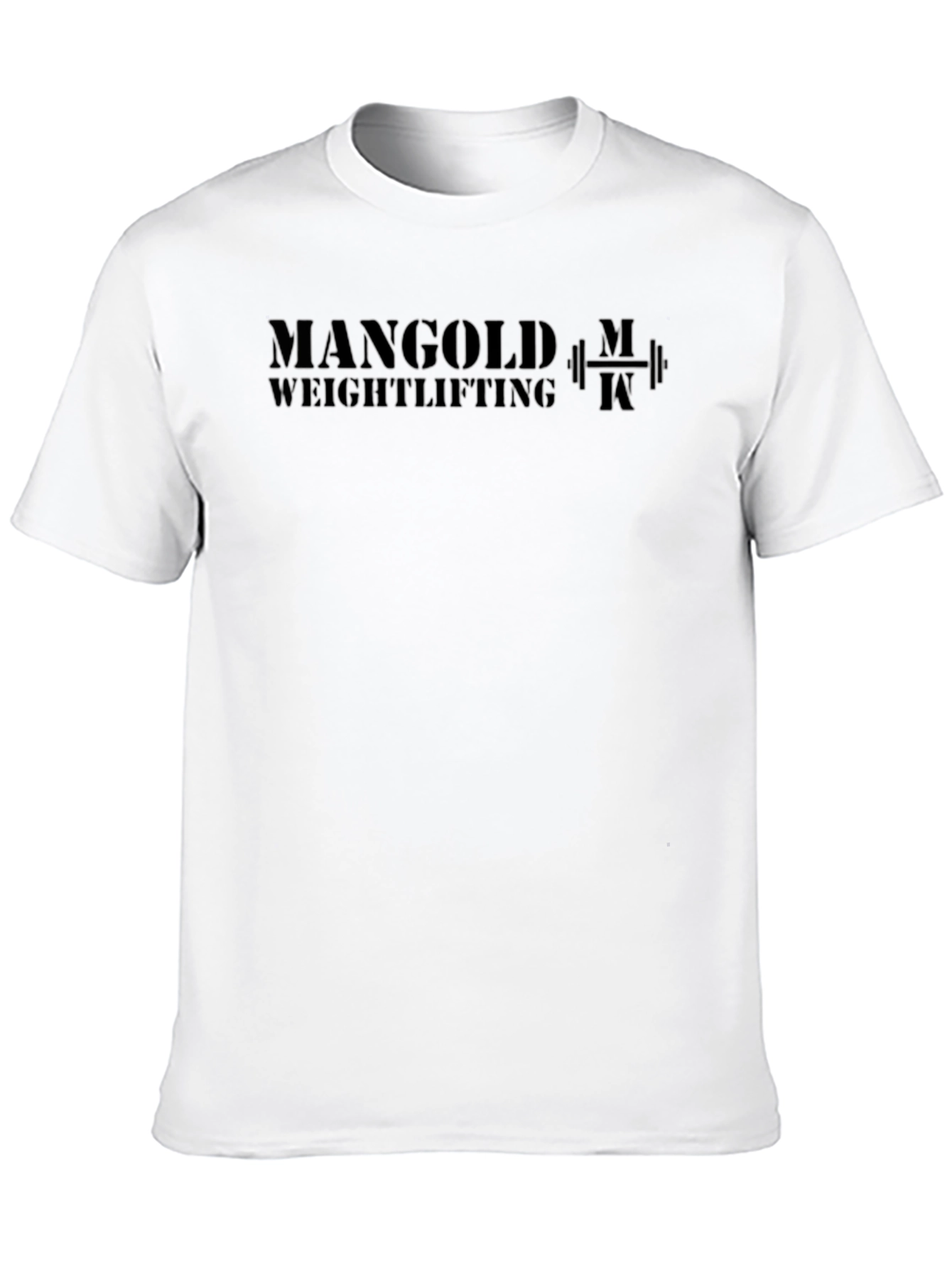 Mangold Weightlifting Black T-Shirt