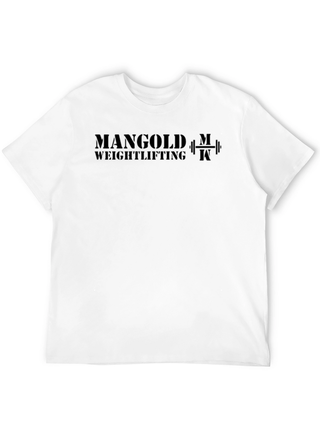 Mangold Weightlifting Black T-Shirt