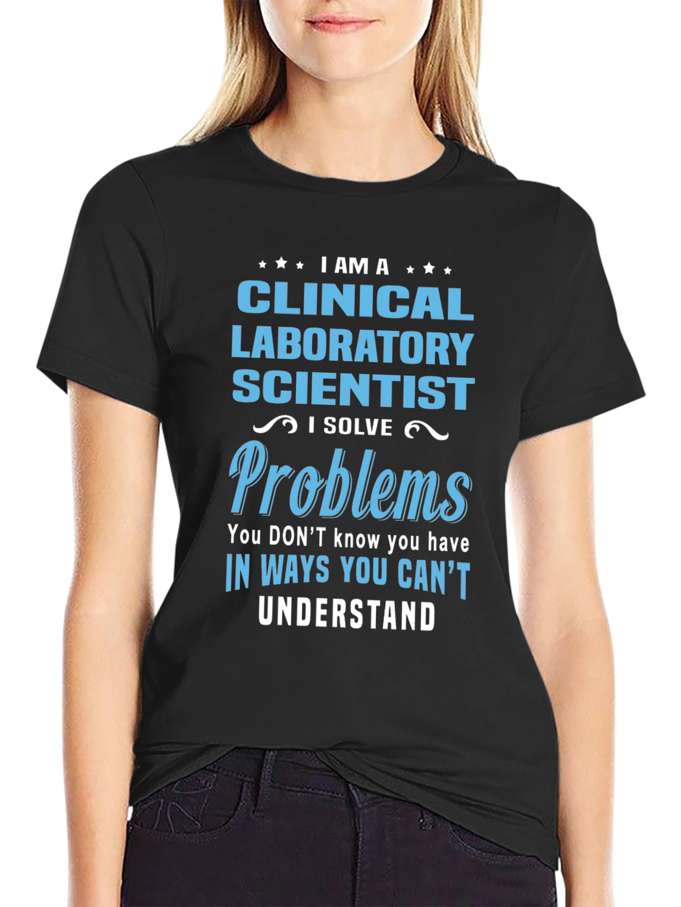 Clinical Laboratory Scientist T-Shirt - Problems Solver