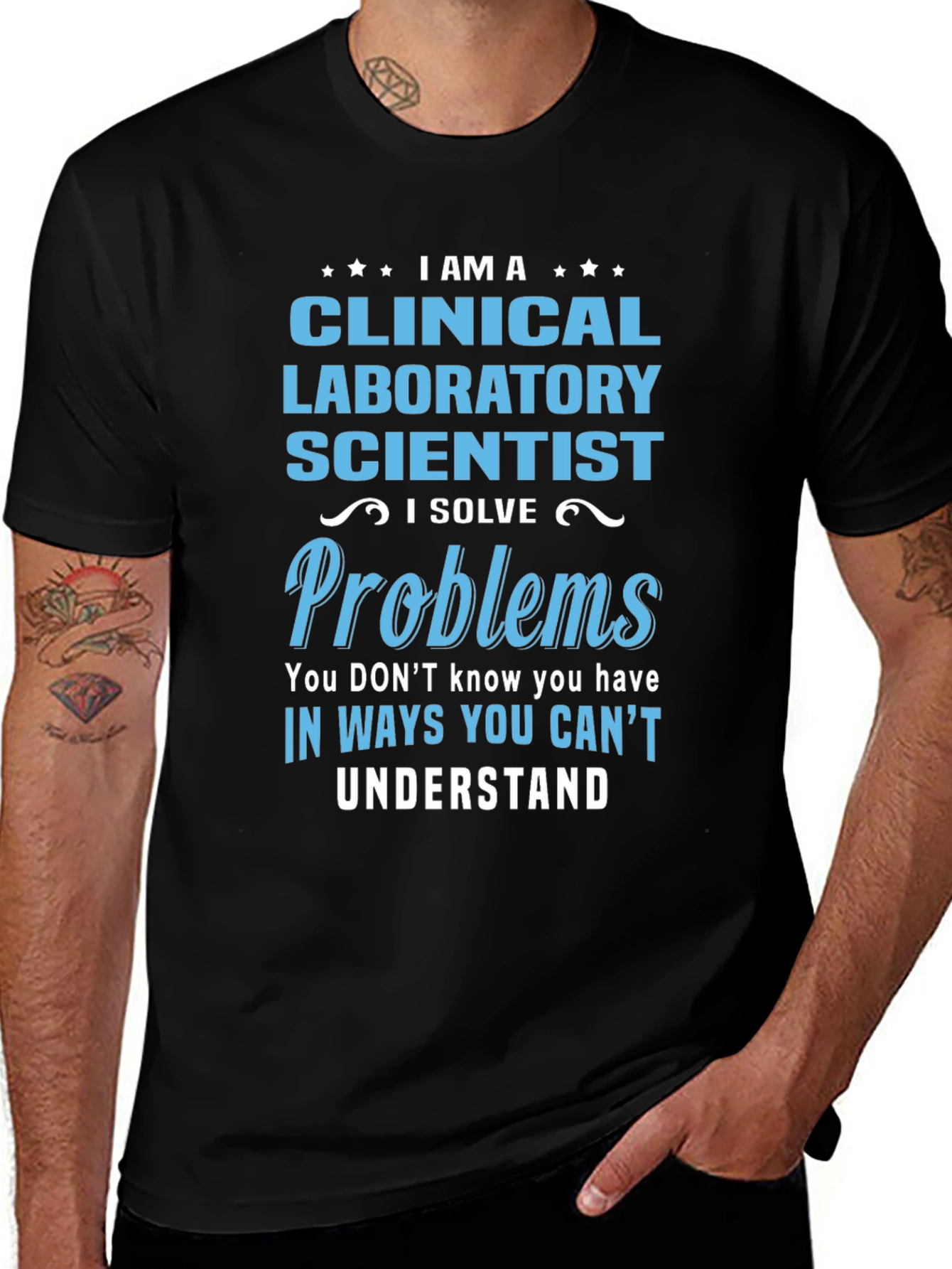 Clinical Laboratory Scientist T-Shirt - Problems Solver