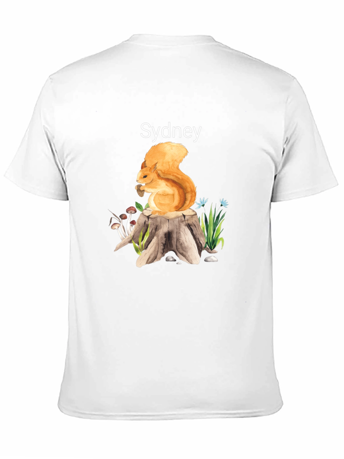 Squirrel on Stump T-Shirt - Sydney