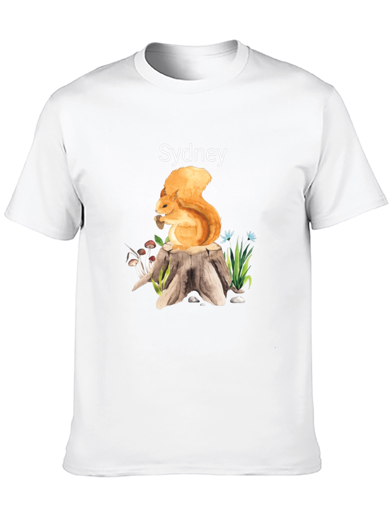 Squirrel on Stump T-Shirt - Sydney