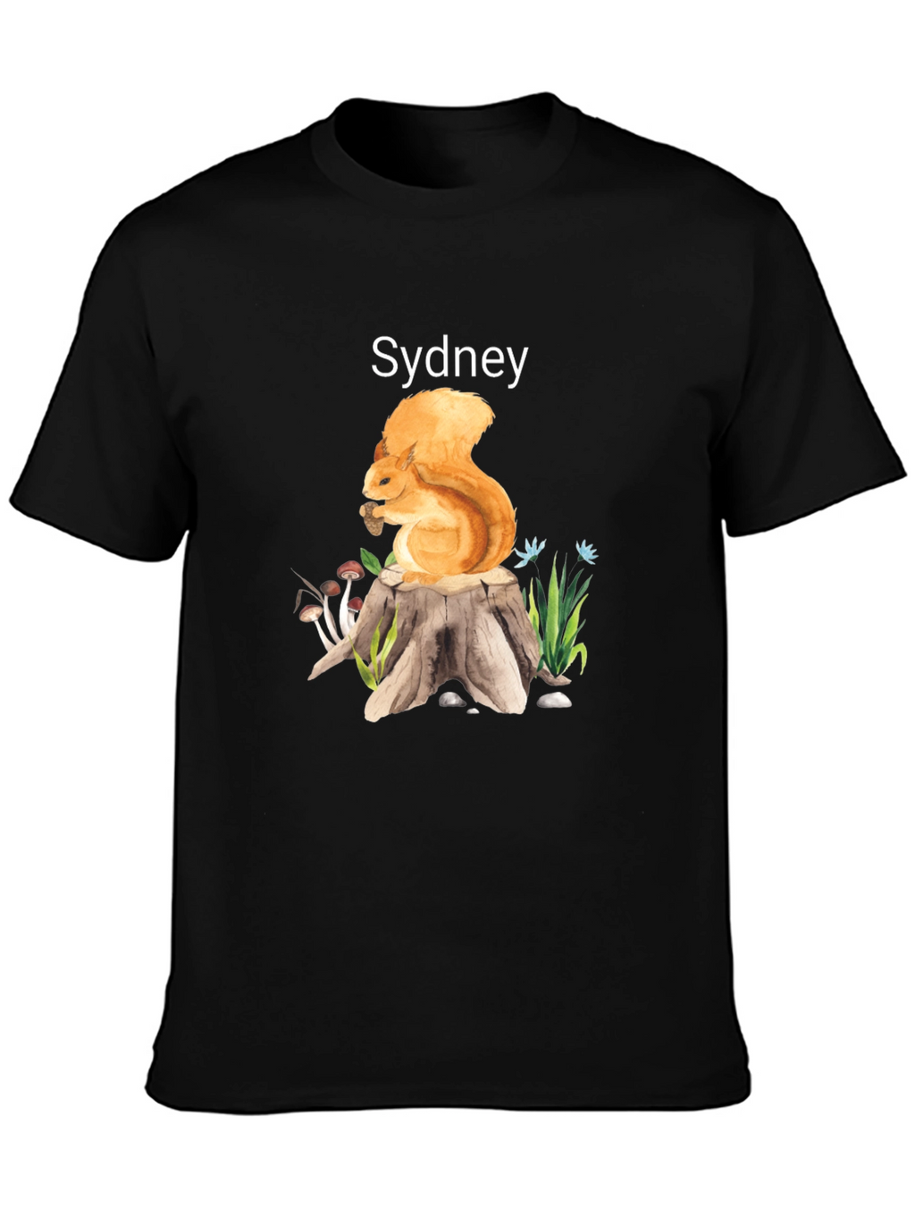 Squirrel on Stump T-Shirt - Sydney