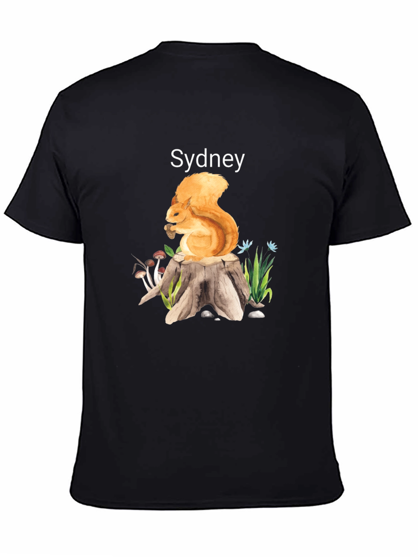 Squirrel on Stump T-Shirt - Sydney