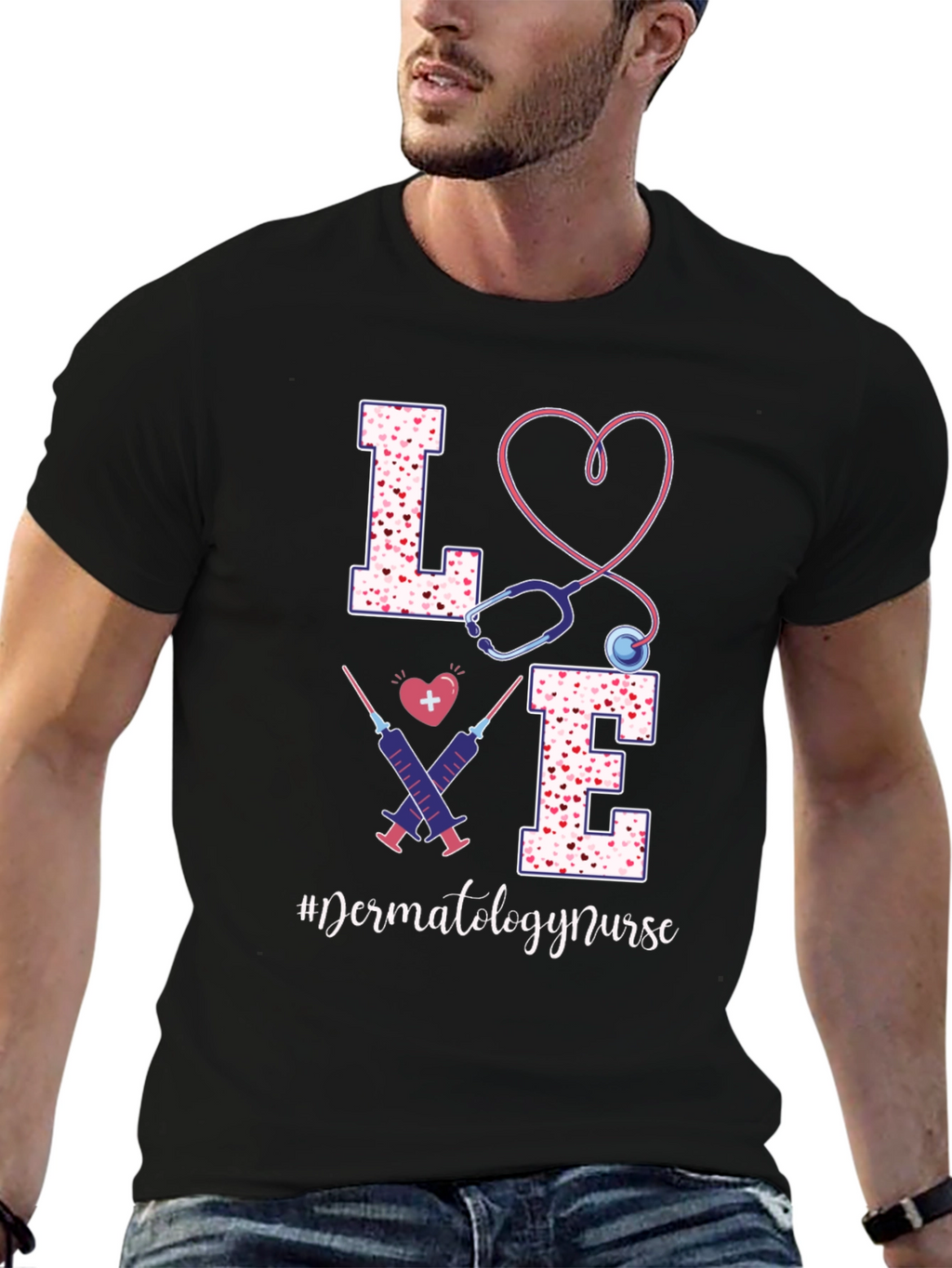 Dermatology Nurse Love T-Shirt