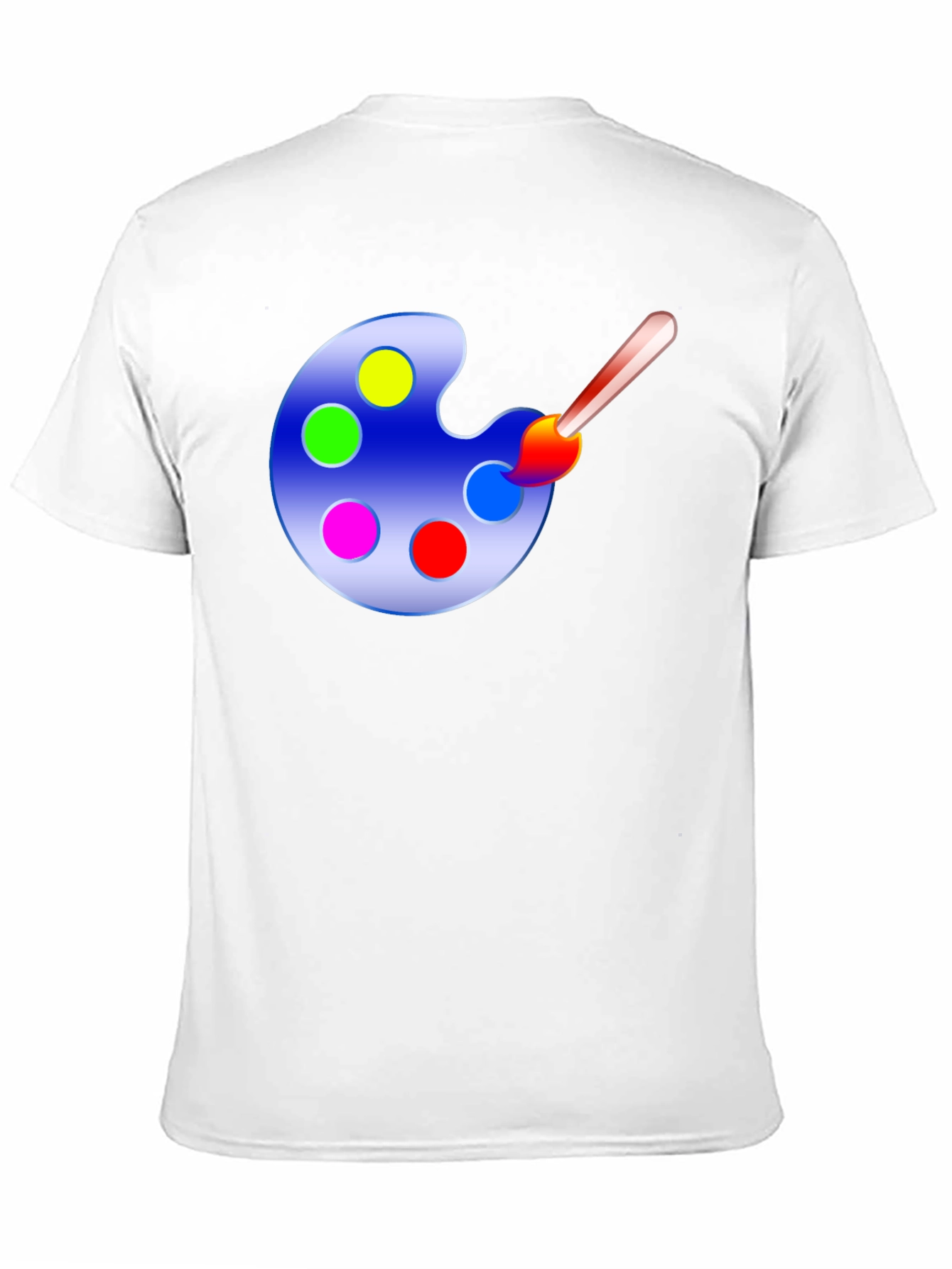 Painters Palette Graphic Tee - Art Lovers T-Shirt