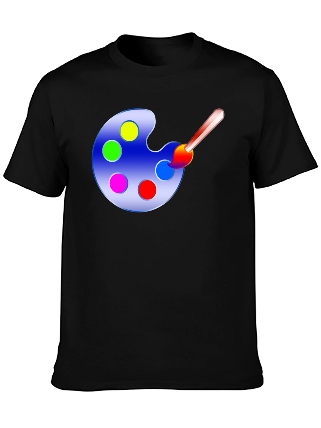 Painters Palette Graphic Tee - Art Lovers T-Shirt