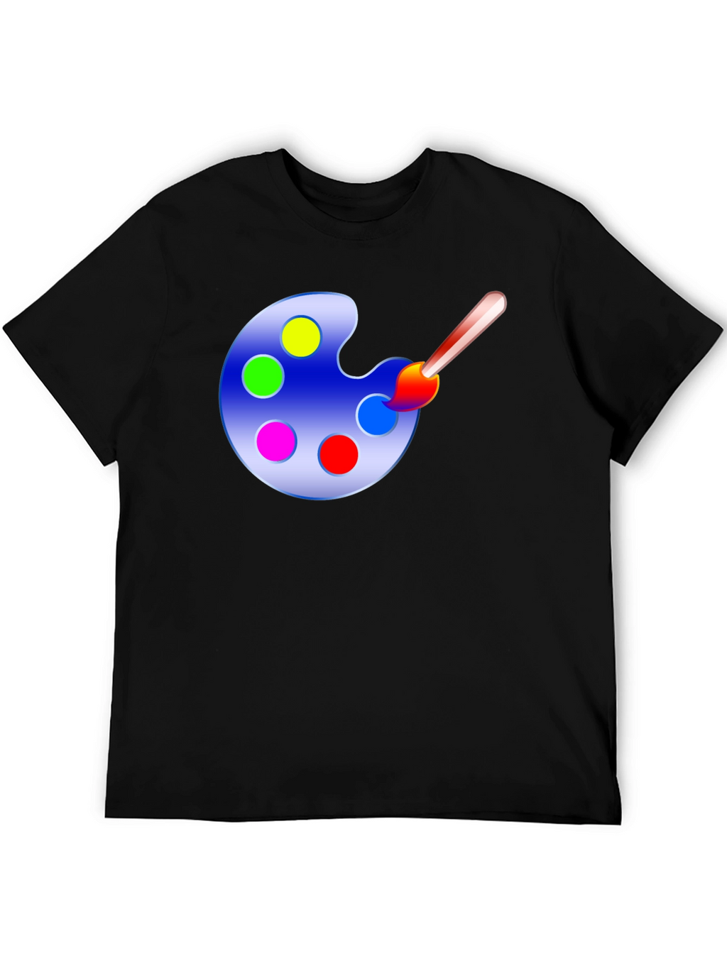 Painters Palette Graphic Tee - Art Lovers T-Shirt