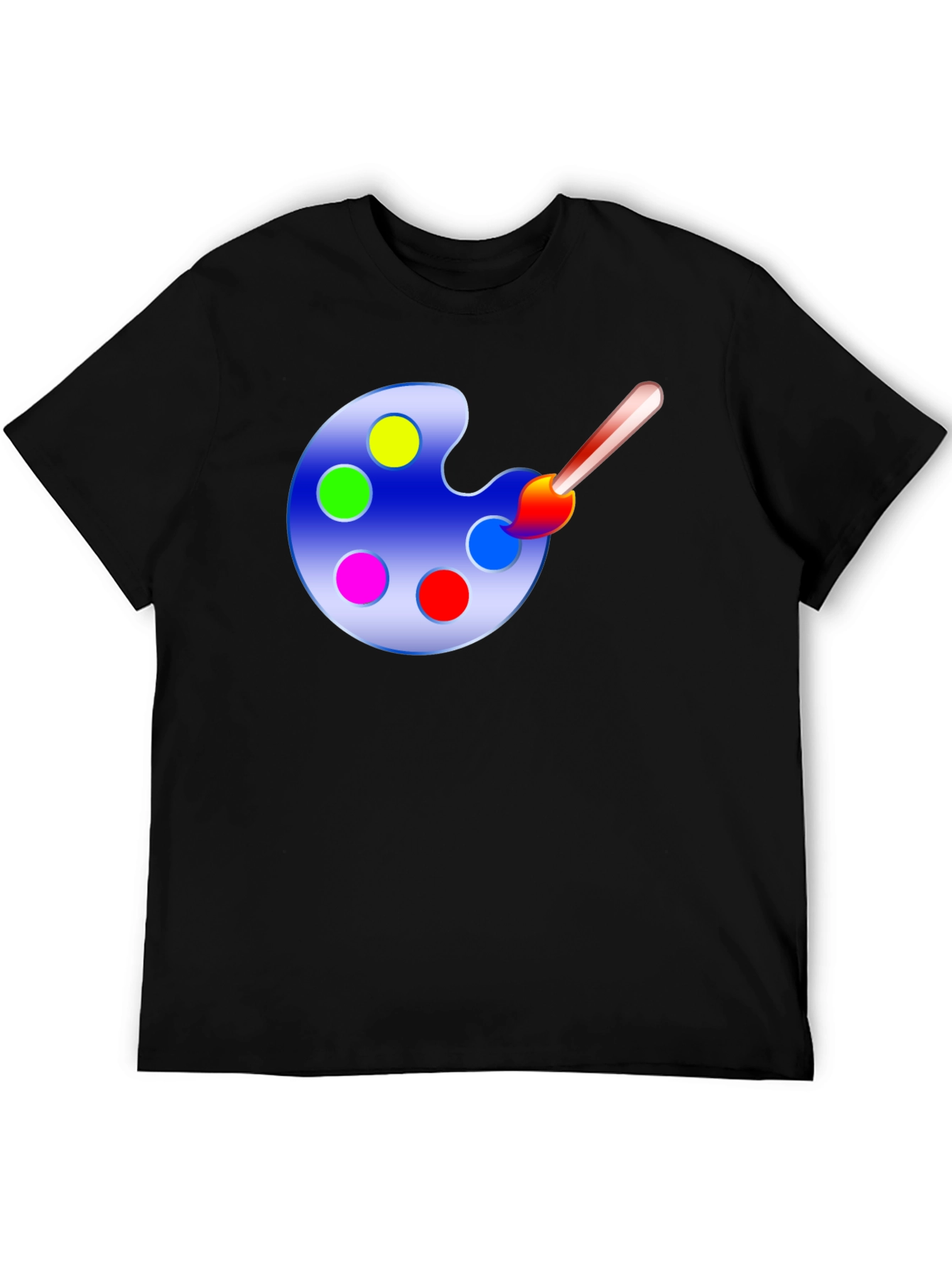 Painters Palette Graphic Tee - Art Lovers T-Shirt