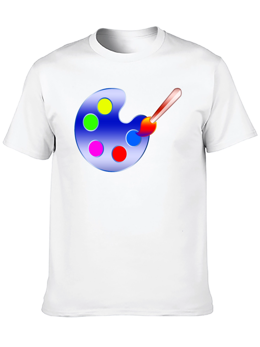 Painters Palette Graphic Tee - Art Lovers T-Shirt