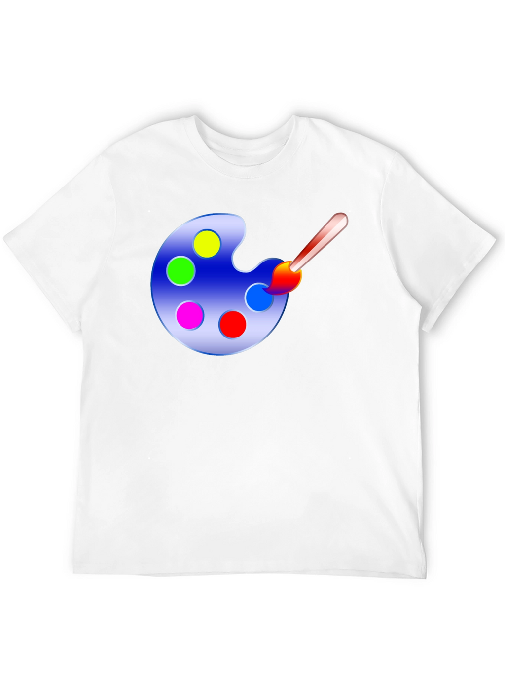 Painters Palette Graphic Tee - Art Lovers T-Shirt
