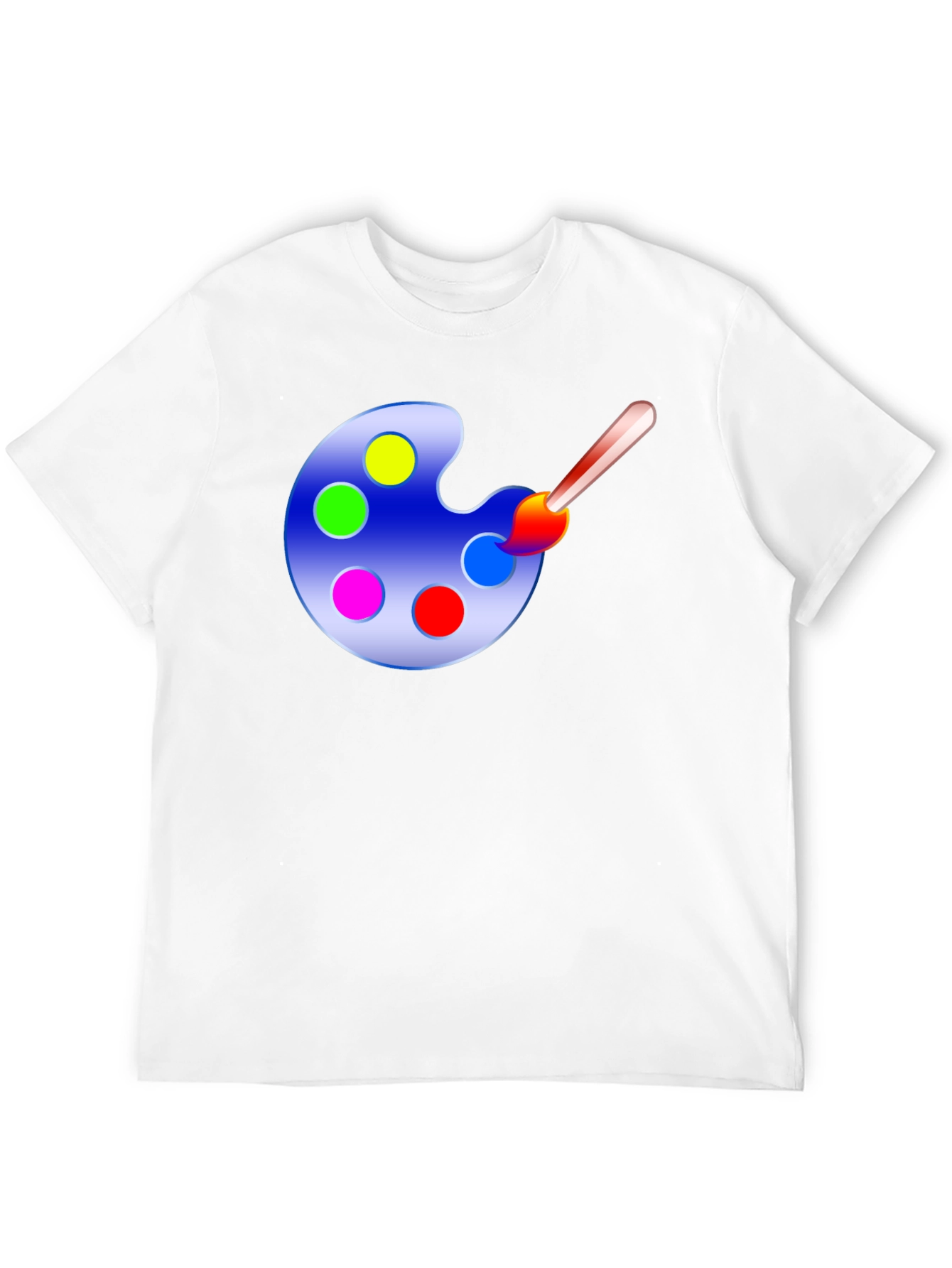 Painters Palette Graphic Tee - Art Lovers T-Shirt