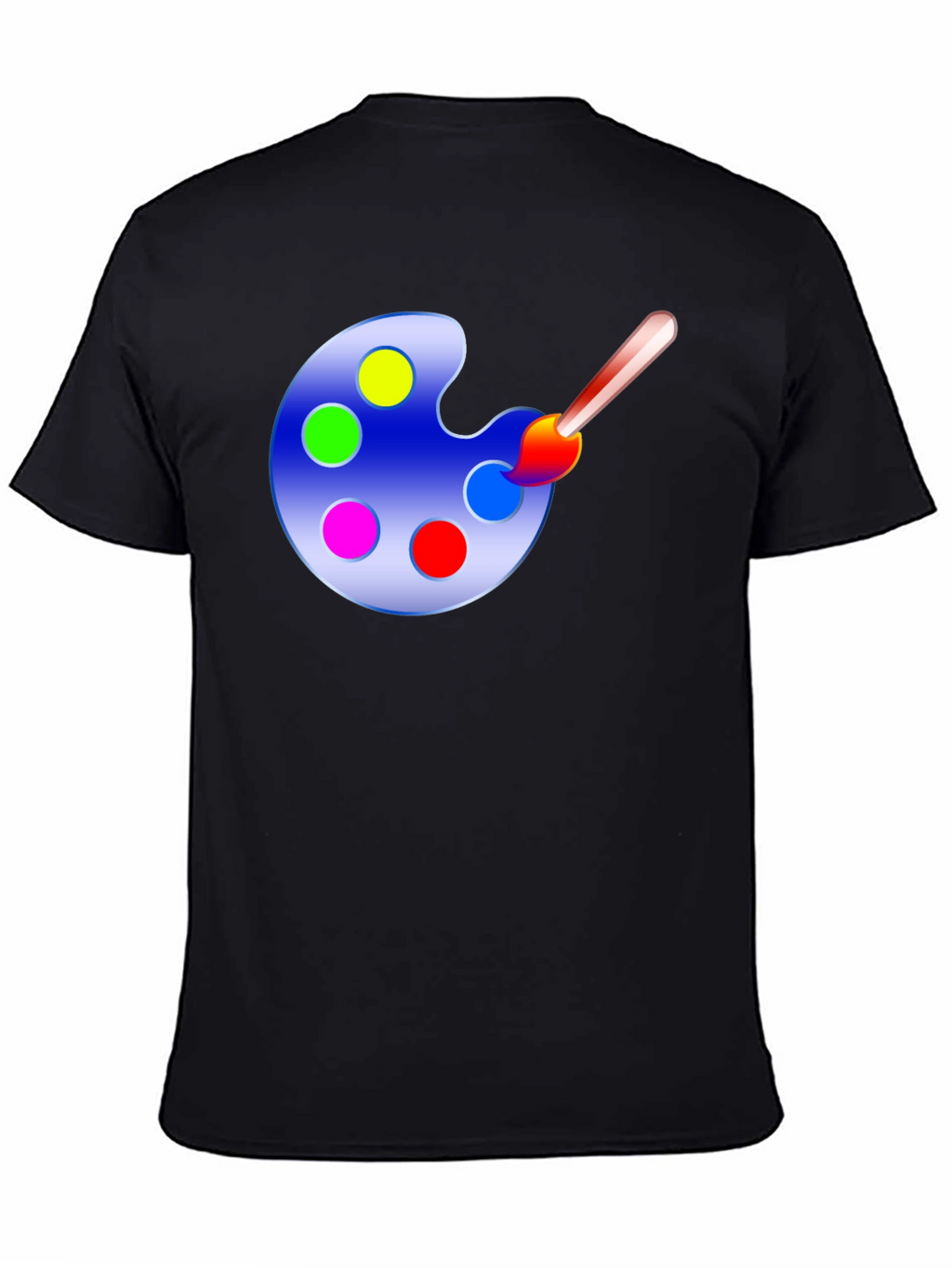 Painters Palette Graphic Tee - Art Lovers T-Shirt