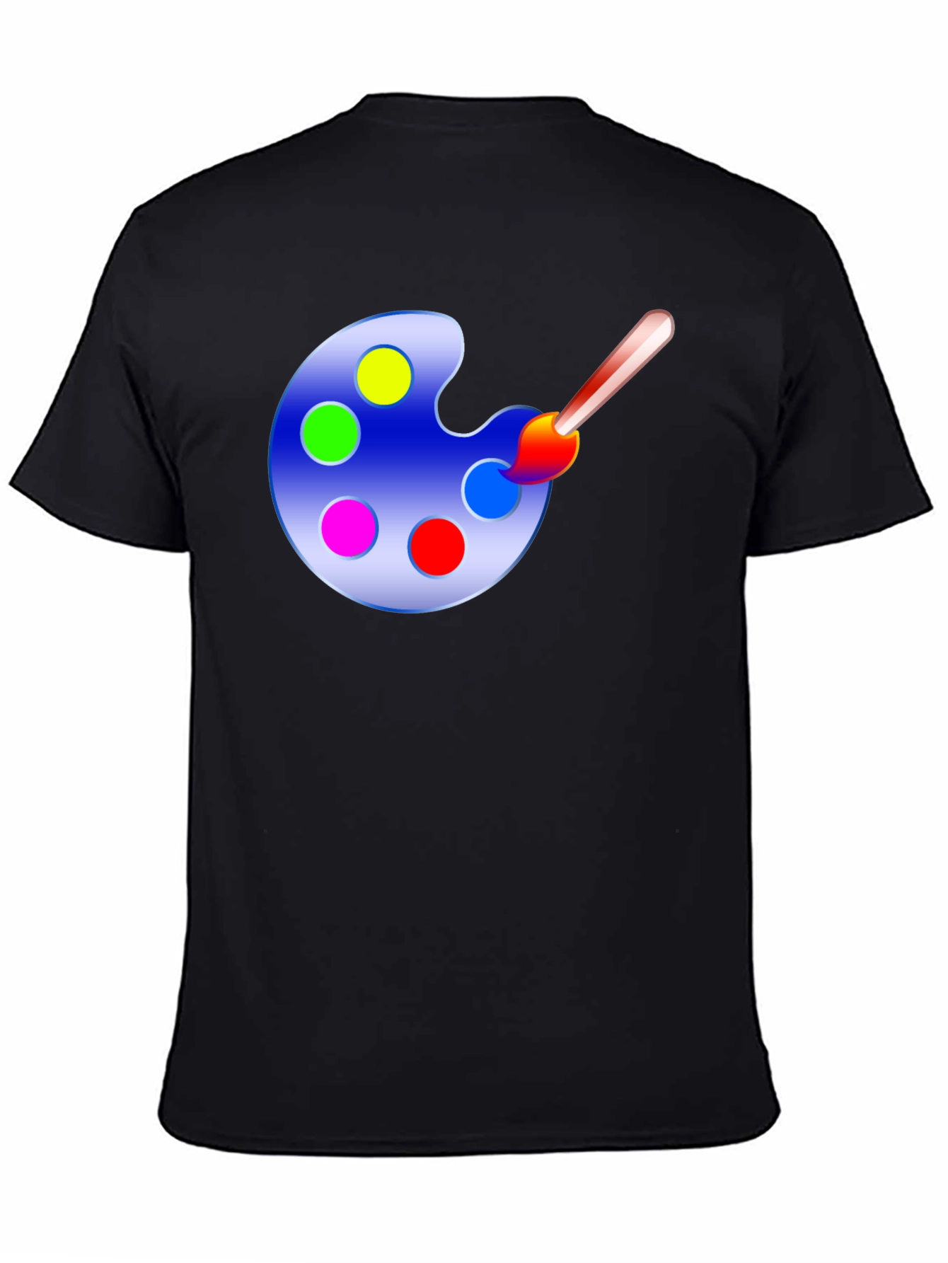 Painters Palette Graphic Tee - Art Lovers T-Shirt