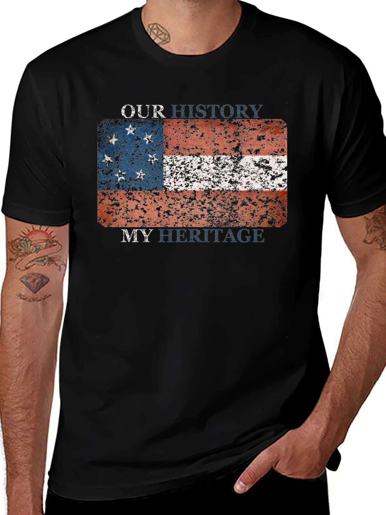 Our History My Heritage Graphic Tee