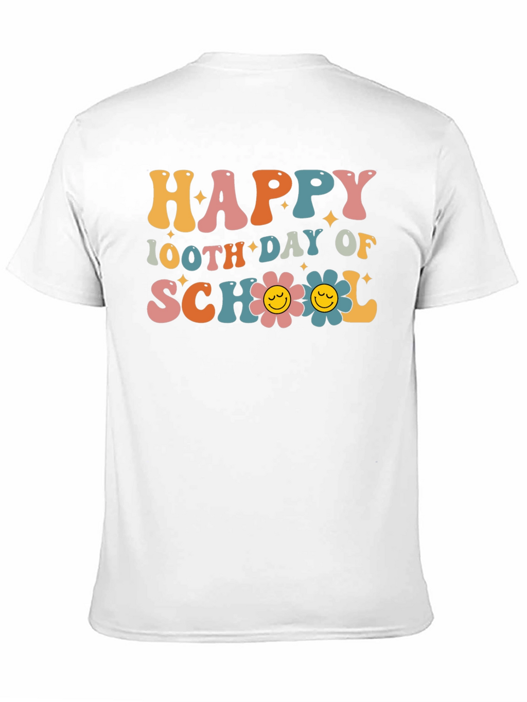 Happy 100th Day of School Graphic T-Shirt