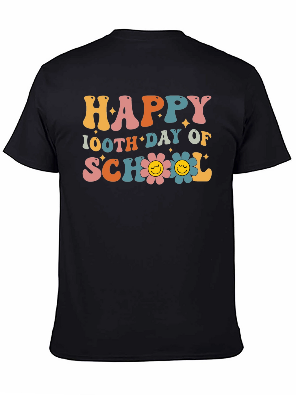 Happy 100th Day of School Graphic T-Shirt
