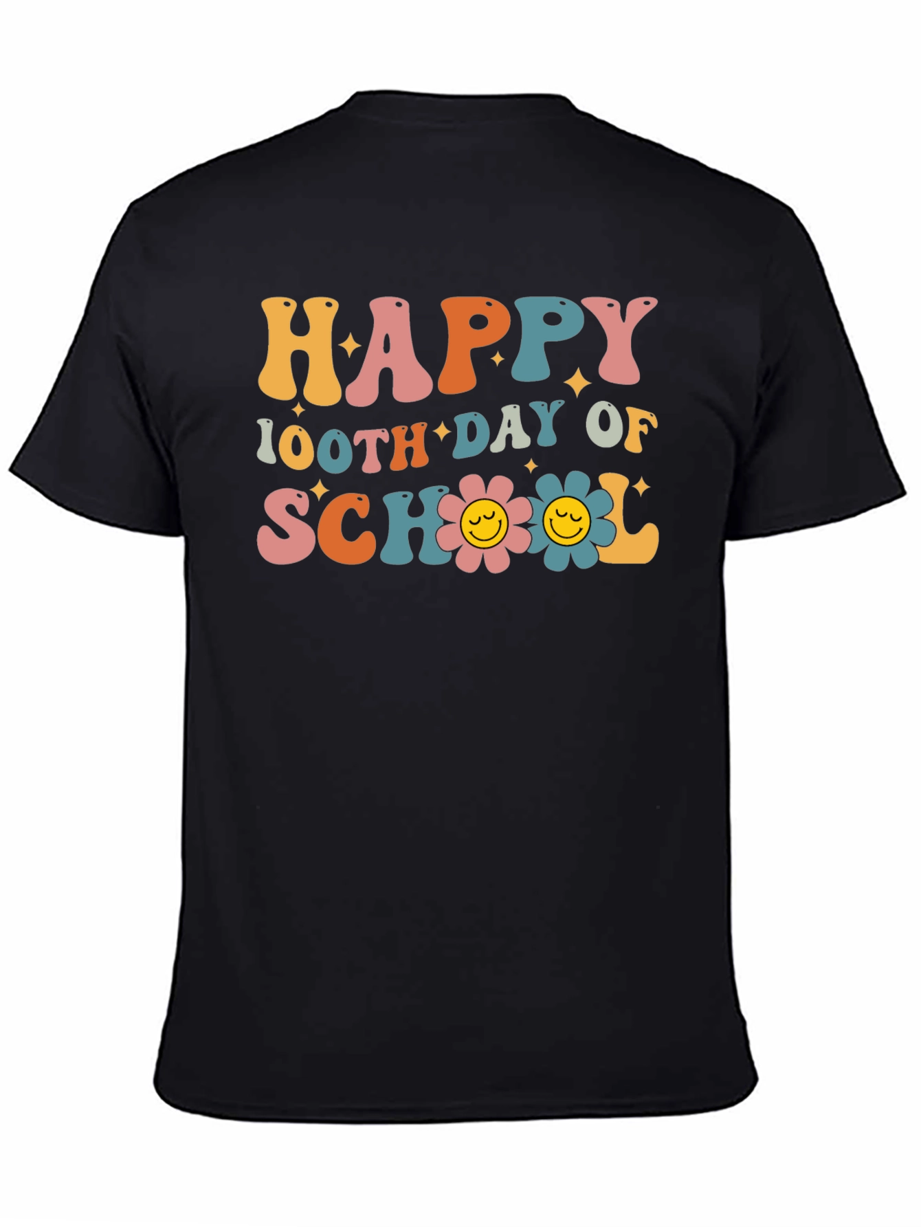 Happy 100th Day of School Graphic T-Shirt