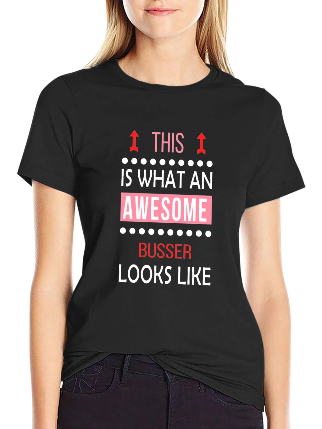 Awesome Busser Graphic Tee - Unique Gift Idea