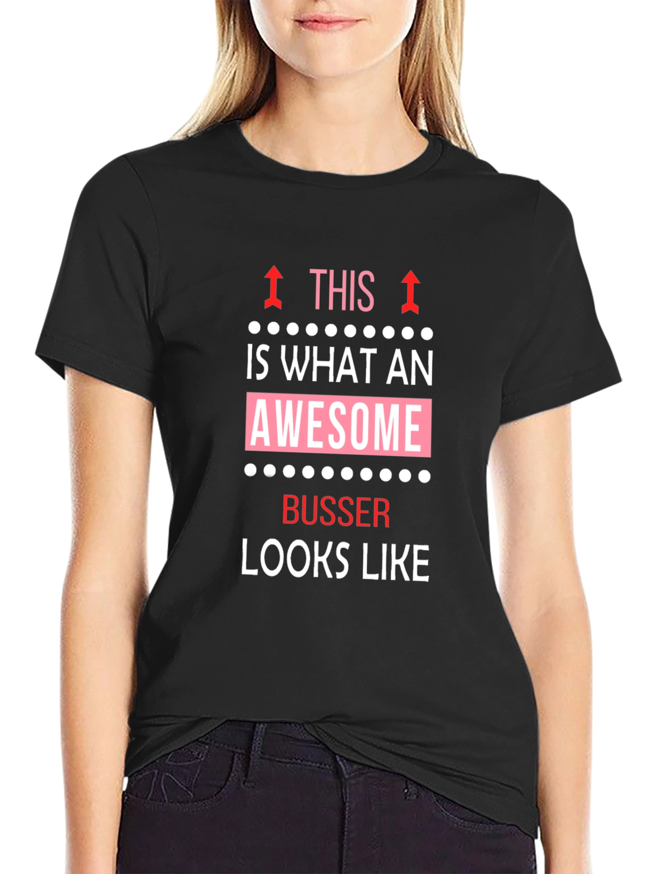 Awesome Busser Graphic Tee - Unique Gift Idea