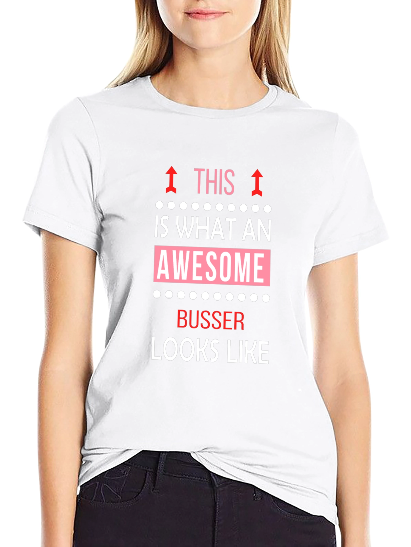 Awesome Busser Graphic Tee - Unique Gift Idea