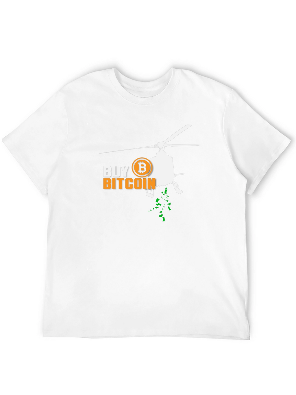 Buy Bitcoin Helicopter Money T-Shirt