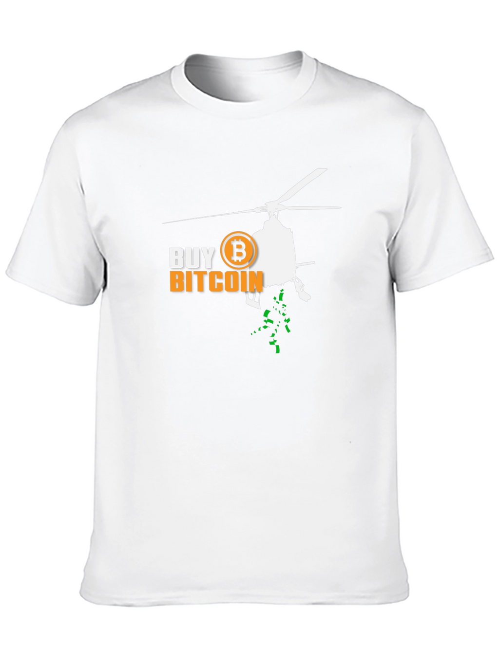 Buy Bitcoin Helicopter Money T-Shirt