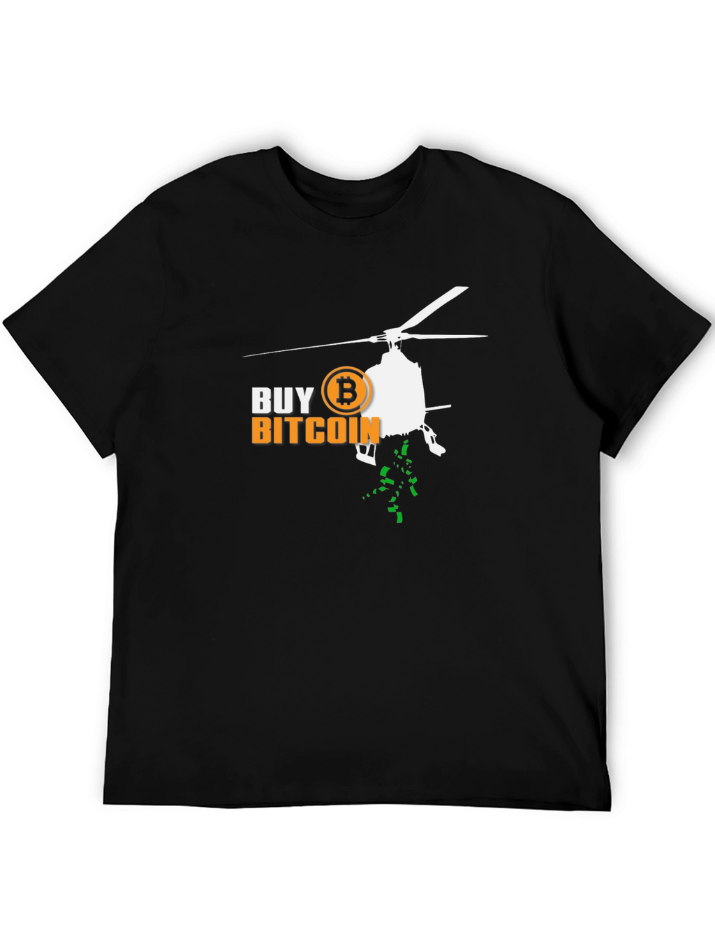 Buy Bitcoin Helicopter Money T-Shirt