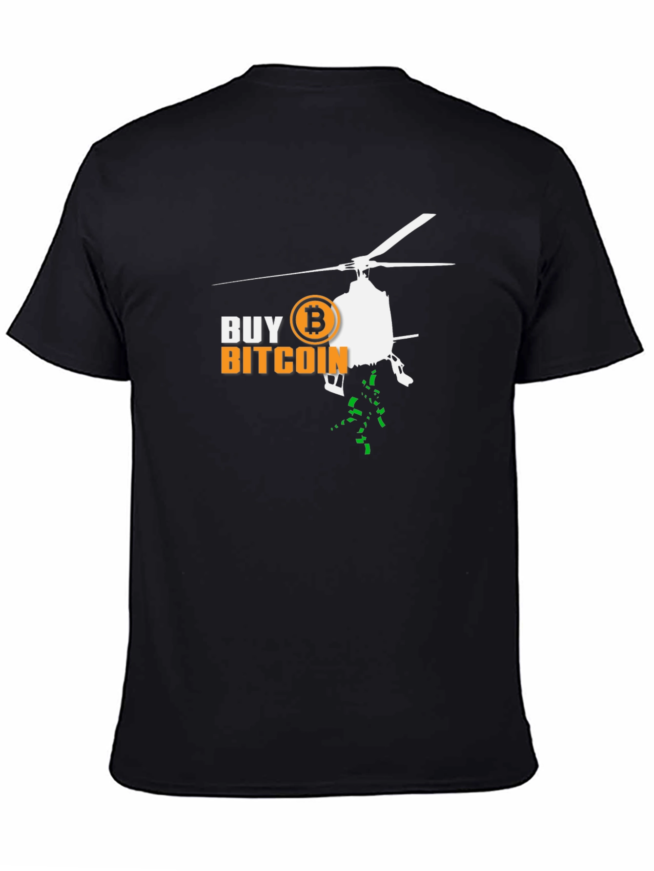 Buy Bitcoin Helicopter Money T-Shirt